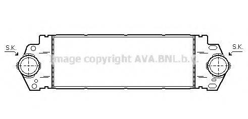 AVA QUALITY COOLING VWA4233 Інтеркулер