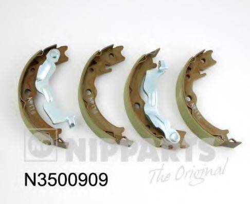 NIPPARTS N3500909 Комплект гальмівних колодок, стоянкова гальмівна система