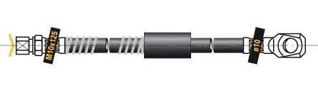 MGA F4089 Гальмівний шланг