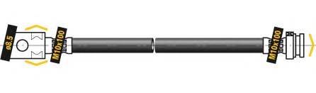 MGA F5225 Гальмівний шланг