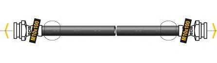 MGA F5632 Гальмівний шланг