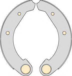 MGA K501902 Комплект гальм, барабанний гальмівний механізм