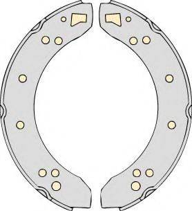 MGA M540 Комплект гальмівних колодок