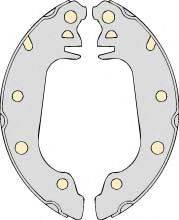 MGA M552 Комплект гальмівних колодок