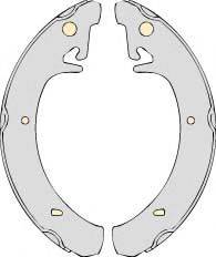 MGA K637159 Комплект гальм, барабанний гальмівний механізм