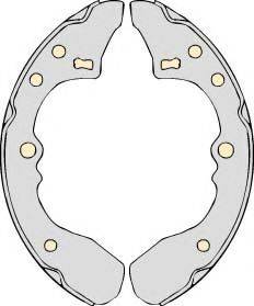 MGA K649314 Комплект гальм, барабанний гальмівний механізм