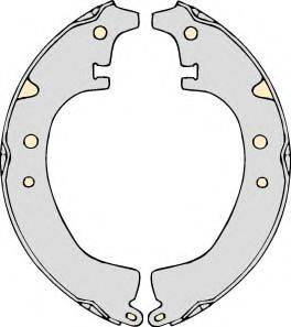 MGA M653 Комплект гальмівних колодок