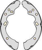 MGA M695 Комплект гальмівних колодок