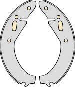 MGA M709 Комплект гальмівних колодок