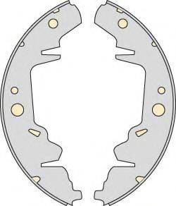 MGA M739 Комплект гальмівних колодок