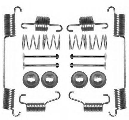 MGA R235 Пружина, гальмівна колодка