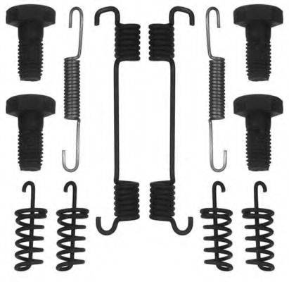 MGA R90 Пружина, гальмівна колодка