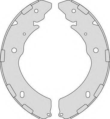 MGA M905 Комплект гальмівних колодок