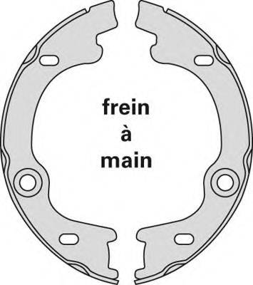 MGA M923 Комплект гальмівних колодок