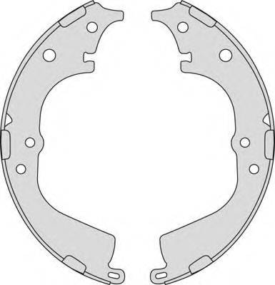 MGA K928872 Комплект гальм, барабанний гальмівний механізм