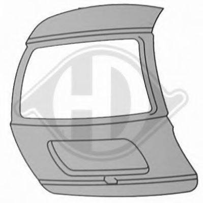 DIEDERICHS 1425628 Заслінка багажника / приміщення для вантажу