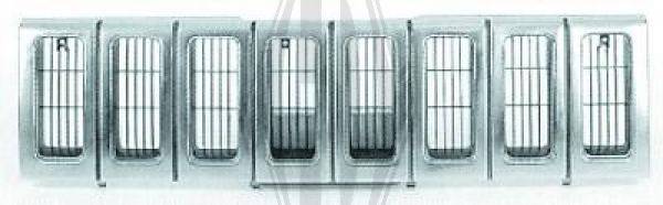 DIEDERICHS 2611040 решітка радіатора