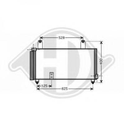 DIEDERICHS 8644000 Конденсатор, кондиціонер