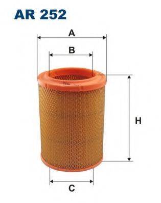 FILTRON AR252 Повітряний фільтр