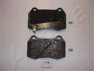 ASHIKA 5001113 Комплект гальмівних колодок, дискове гальмо