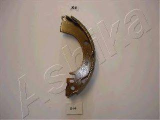 ASHIKA 5505514 Комплект гальмівних колодок