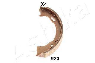 ASHIKA 5509920 Комплект гальмівних колодок, стоянкова гальмівна система