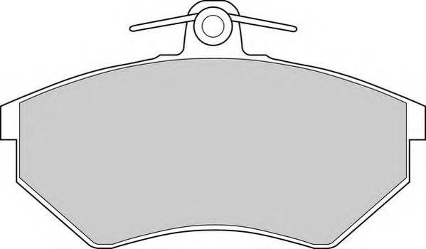 DURON DBP390774 Комплект гальмівних колодок, дискове гальмо