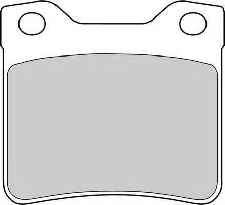 DURON DBP341415 Комплект гальмівних колодок, дискове гальмо