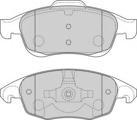 DURON DBP341971 Комплект гальмівних колодок, дискове гальмо