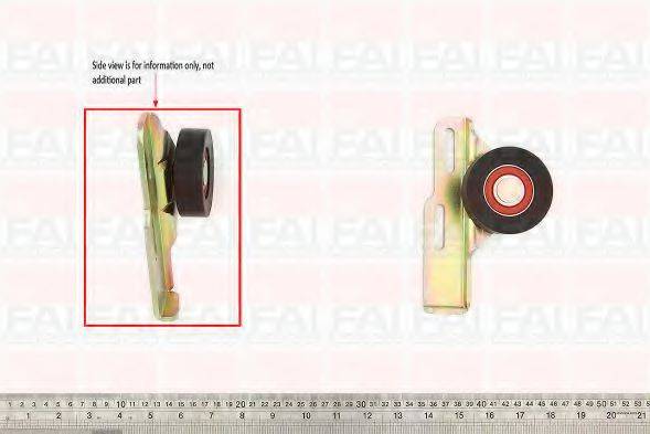 FAI AUTOPARTS T9589 Натяжний ролик, полікліновий ремінь
