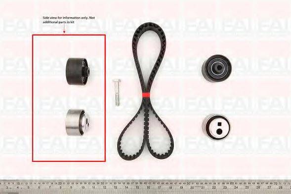 FAI AUTOPARTS TBK48 Комплект ременя ГРМ