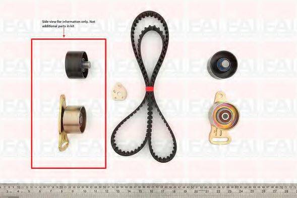 FAI AUTOPARTS TBK100 Комплект ременя ГРМ