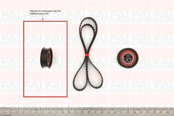 FAI AUTOPARTS TBK207 Комплект ременя ГРМ