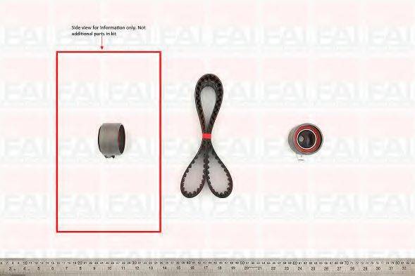 FAI AUTOPARTS TBK464 Комплект ременя ГРМ