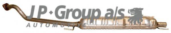 JP GROUP 1220502100 Середній глушник вихлопних газів