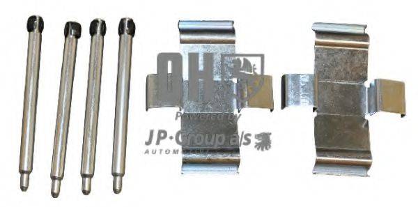 JP GROUP 1263650819 Комплектуючі, колодки дискового гальма