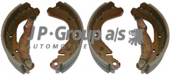 JP GROUP 1263900810 Комплект гальмівних колодок