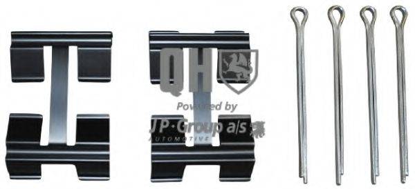 JP GROUP 4463650119 Комплектуючі, колодки дискового гальма
