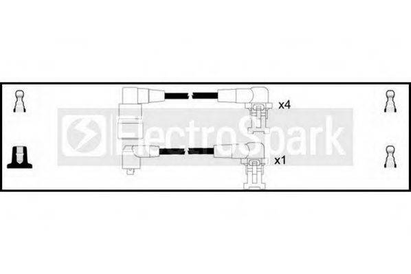 STANDARD OEK146 Комплект дротів запалювання