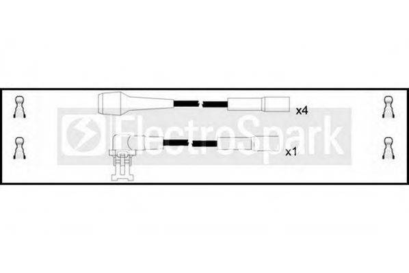 STANDARD OEK789 Комплект дротів запалювання