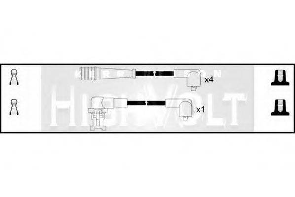 STANDARD OEF034 Комплект дротів запалювання