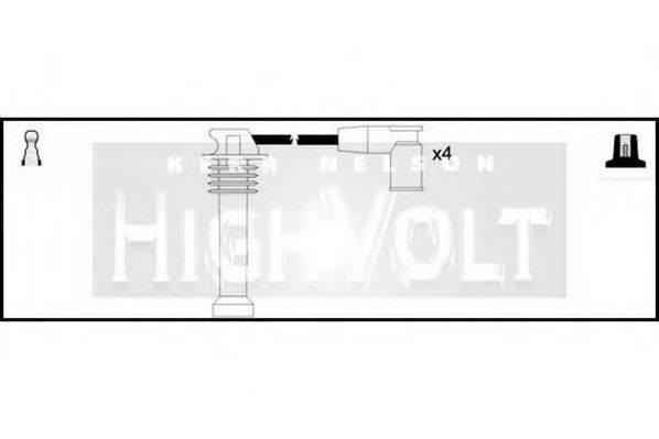 STANDARD OEF486 Комплект дротів запалювання