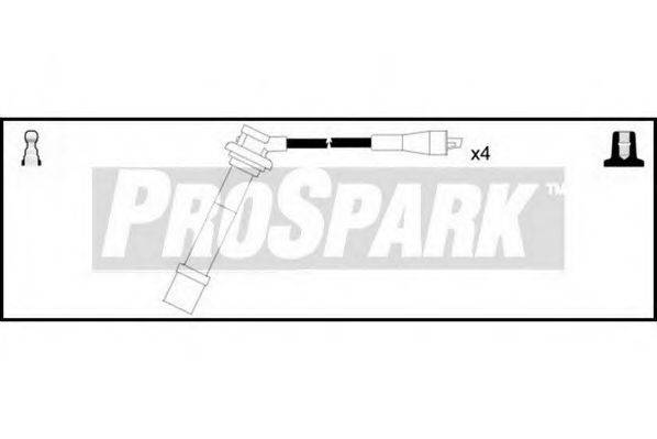 STANDARD OES987 Комплект дротів запалювання