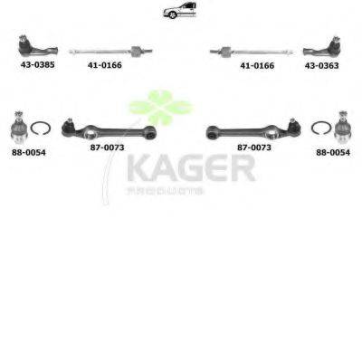 KAGER 800501 Підвіска колеса