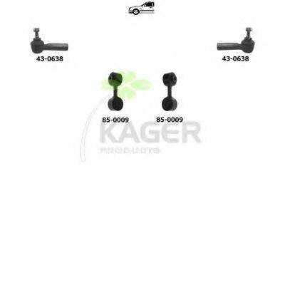 KAGER 801321 Підвіска колеса