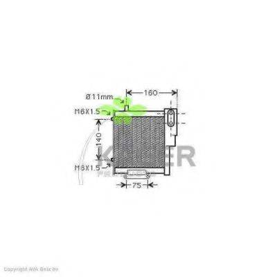 KAGER 313713 масляний радіатор, моторне масло