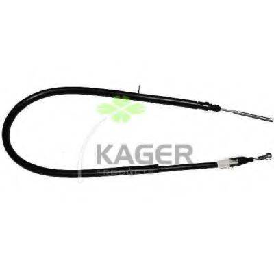 KAGER 191878 Трос, стоянкова гальмівна система