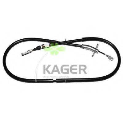 KAGER 196288 Трос, стоянкова гальмівна система