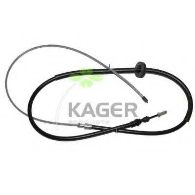 KAGER 196425 Трос, стоянкова гальмівна система