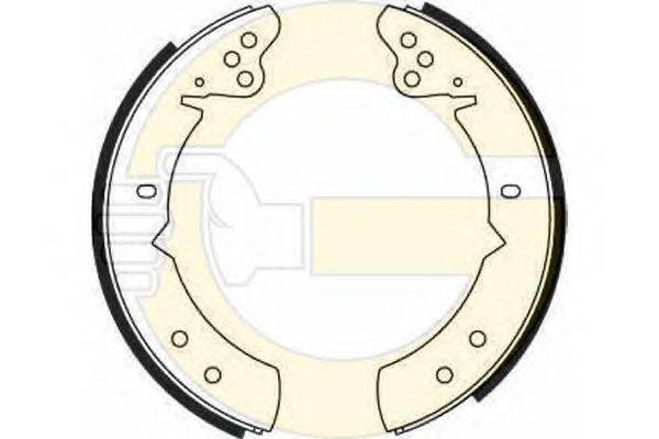 GIRLING 5160601 Комплект гальмівних колодок